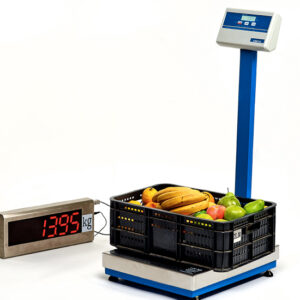bascula kretzmaster 80,150 ,250 kgrs bateria para cortes de luz